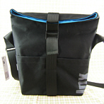 veränderbare handgemachte schwarze Schulter-Tasche